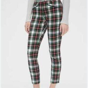 Gap women’s Plaid Skinny Legging Pants Size 12